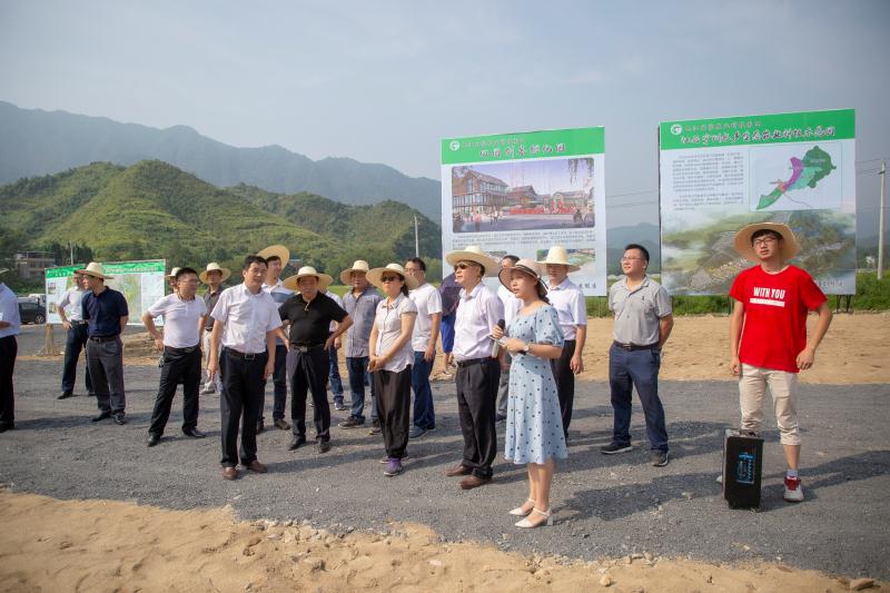 国家农业科技部专家组一行赴宁州水乡生态农业科技示范园实地考察调研