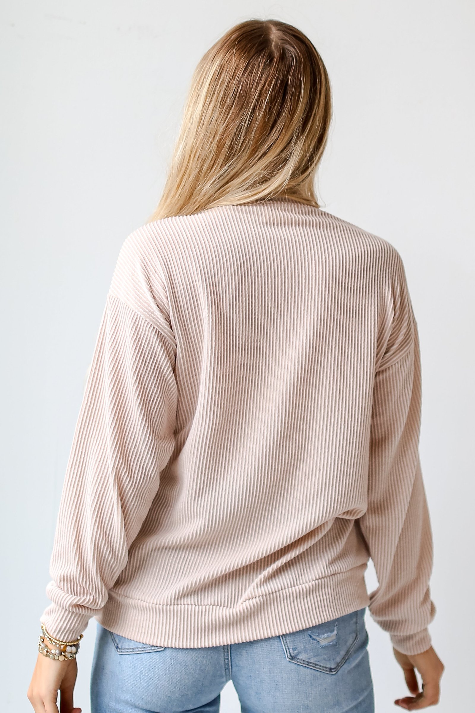 Georgia Corded Pullover