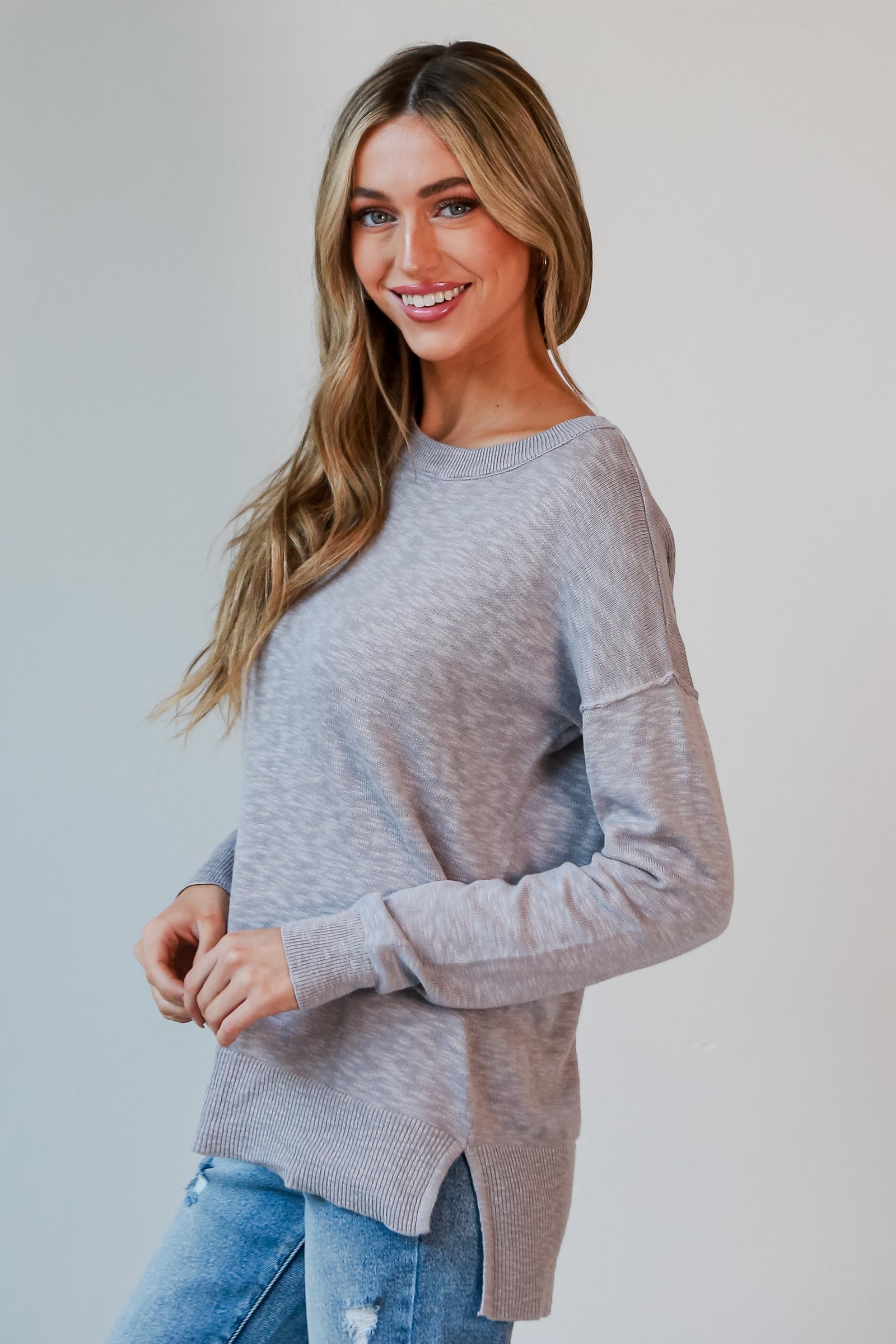 Stella Lightweight Knit Sweater - DOORBUSTER